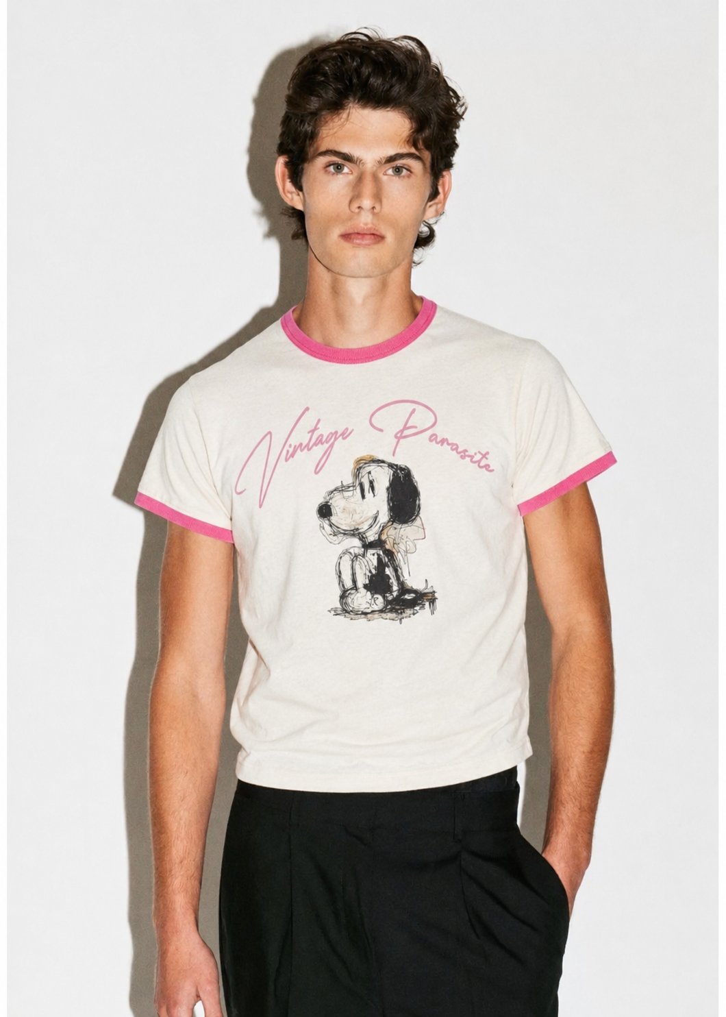 Snoopy Ringer Tee